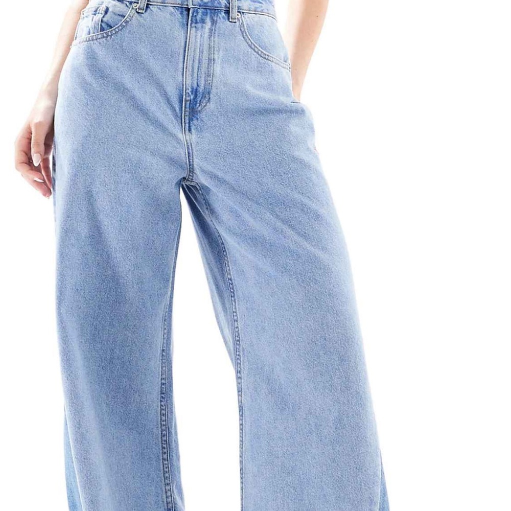 ASOS Light Blue Flare & Wide Leg Jeans